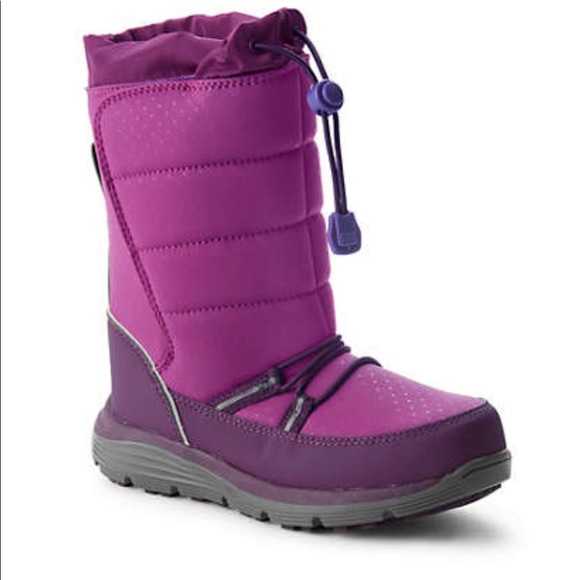 LandsEnd Insulated Snow Flurry Boot - Picture 1 of 2